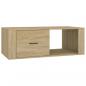 Preview: Couchtisch Sonoma-Eiche 100x50,5x35 cm Holzwerkstoff