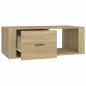 Preview: Couchtisch Sonoma-Eiche 100x50,5x35 cm Holzwerkstoff