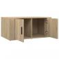 Preview: Couchtisch Sonoma-Eiche 80x50x36 cm Holzwerkstoff