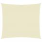 Preview: Sonnensegel Oxford-Gewebe Rechteckig 5x6 m Creme