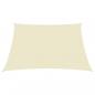 Preview: Sonnensegel Oxford-Gewebe Rechteckig 5x6 m Creme