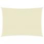 Preview: Sonnensegel Oxford-Gewebe Rechteckig 6x8 m Creme