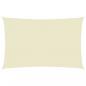 Preview: Sonnensegel Oxford-Gewebe Rechteckig 5x8 m Creme