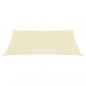 Preview: Sonnensegel Oxford-Gewebe Rechteckig 2,5x4,5 m Creme