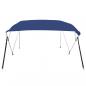 Preview: 4-Bow Bimini Top Blau 243x180x137 cm