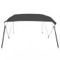 Preview: 4-Bow Bimini Top Anthrazit 243x210x137 cm