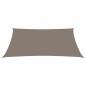 Preview: Sonnensegel Oxford-Gewebe Rechteckig 3x5 m Taupe