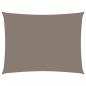 Preview: ARDEBO.de - Sonnensegel Oxford-Gewebe Rechteckig 5x6 m Taupe