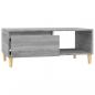 Preview: Couchtisch Grau Sonoma 90x50x36,5 cm Holzwerkstoff