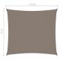 Preview: Sonnensegel Oxford-Gewebe Rechteckig 2x2,5 m Taupe