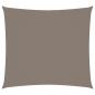 Preview: Sonnensegel Oxford-Gewebe Rechteckig 2,5x3 m Taupe