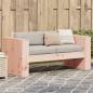 Preview: ARDEBO.de - Gartensofa 2-Sitzer 134x60x62 cm Massivholz Douglasie