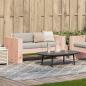 Preview: Gartensofa 2-Sitzer 134x60x62 cm Massivholz Douglasie