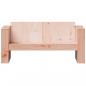 Preview: Gartensofa 2-Sitzer 134x60x62 cm Massivholz Douglasie