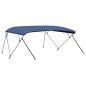 Preview: 4-Bow Bimini Top Marineblau 243x(230-244)x137 cm 