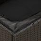 Preview: 10-tlg. Garten-Sofagarnitur mit Kissen Schwarz Poly Rattan