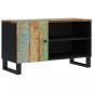 Preview: TV-Schrank 80x33x46 cm Altholz Massiv & Holzwerkstoff