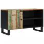 Preview: TV-Schrank 80x33x46 cm Altholz Massiv & Holzwerkstoff