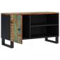 Preview: TV-Schrank 80x33x46 cm Altholz Massiv & Holzwerkstoff