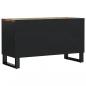 Preview: TV-Schrank 80x33x46 cm Altholz Massiv & Holzwerkstoff