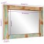 Preview: Spiegel 70x50 cm Altholz Massiv und Glas