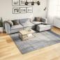 Preview: ARDEBO.de - Teppich Shaggy Hochflor Modern Blau 240x240 cm