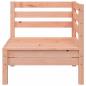 Preview: Gartensofa 2-Sitzer mit Hocker Massivholz Douglasie