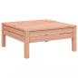 Preview: Gartensofa 2-Sitzer mit Hocker Massivholz Douglasie