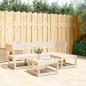 Preview: ARDEBO.de - 4-tlg. Garten-Lounge-Set Massivholz Kiefer