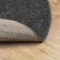 Preview: Teppich Shaggy Hochflor Modern Anthrazit Ø 240 cm