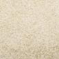 Preview: Teppich Shaggy Hochflor Modern Golden 120x120 cm