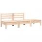 Preview: ARDEBO.de - Gartensofa 3-Sitzer Massivholz Kiefer