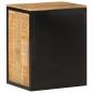 Preview: Badschrank 40x30x50 cm Massivholz Mango und Eisen