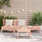 Preview: Gartensofa 3-Sitzer Massivholz Douglasie