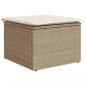 Preview: 8-tlg. Garten-Sofagarnitur mit Kissen Beige Poly Rattan