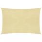 Preview: ARDEBO.de - Sonnensegel 160 g/m² Beige 4x7 m HDPE