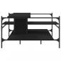 Preview: Couchtisch Schwarz 100x100x48,5 cm Holzwerkstoff