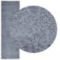 Preview: Teppich Shaggy Hochflor Modern Blau 80x250 cm