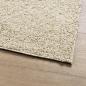 Preview: Teppich Shaggy Hochflor Modern Golden 160x160 cm