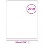 Preview: Sonnenschutzfolie Statisch Reflektierend Silbern 60x2000 cm PVC