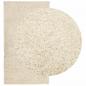 Preview: Teppich Shaggy Hochflor Modern Golden 60x110 cm