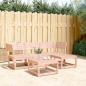 Preview: ARDEBO.de - 4-tlg. Garten-Lounge-Set Massivholz Douglasie