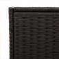 Preview: Gartentruhe Schwarz 283L Poly Rattan