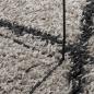 Preview: Teppich Shaggy Hochflor Modern Beige und Anthrazit 80x150 cm