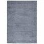 Preview: Teppich Shaggy Hochflor Modern Blau 120x170 cm