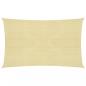 Preview: ARDEBO.de - Sonnensegel 160 g/m² Beige 3x5 m HDPE  