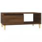 Preview: Couchtisch Braun Eichen-Optik 90x50x36,5 cm Holzwerkstoff