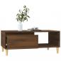 Preview: Couchtisch Braun Eichen-Optik 90x50x36,5 cm Holzwerkstoff