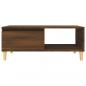 Preview: Couchtisch Braun Eichen-Optik 90x50x36,5 cm Holzwerkstoff