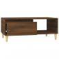 Preview: Couchtisch Braun Eichen-Optik 90x50x36,5 cm Holzwerkstoff